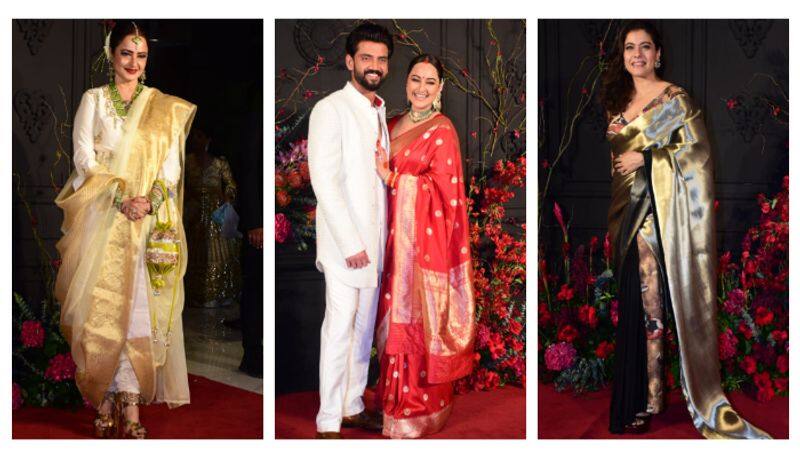 Sonakshi Sinha, Zaheer Iqbal Wedding: Rekha, Kajol, Sanjay Leela Bhansali and others grace occasion [PICTURES] ATG