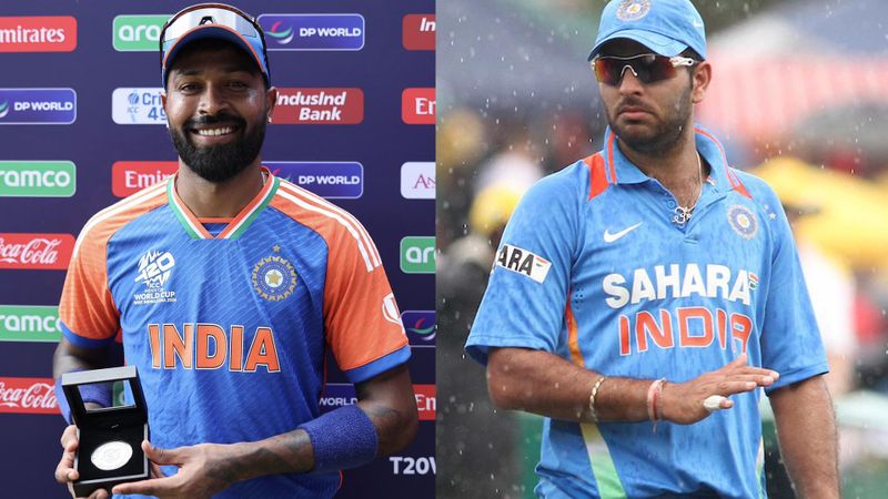 Hardik Pandya achieved what Yuvraj Singh did not in T20 World Cup RMA