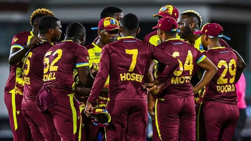 West Indies crashed out of the T20 World Cup with a 3-wicket defeat against South Africa in Antigua rsk