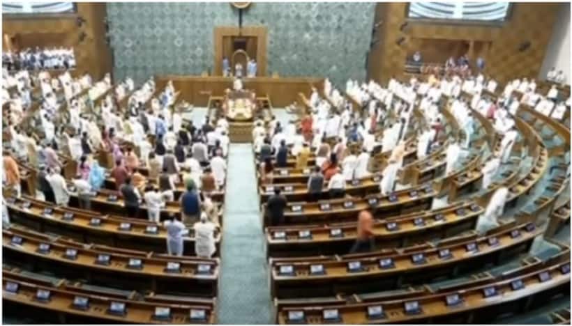 INDIA bloc walks out of Rajya Sabha after denied discussion on Vinesh Phogat's Olympic disqualification