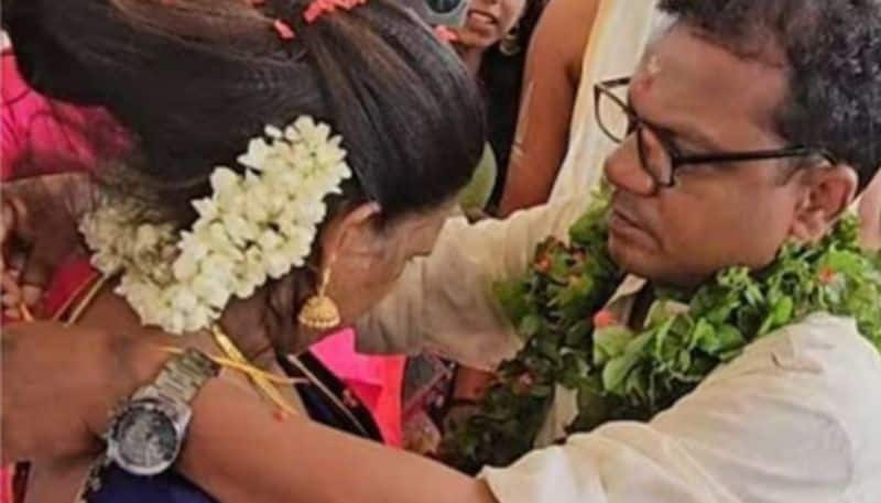 'My wife is getting married, and the groom is....' Malayalam actor Dharmajan Bolgatty wedding with wife Anuja again anr