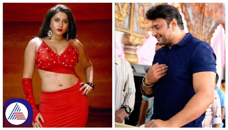 Actress namitha selected suddenly for darshan lead indra movie by replacing mumbai heroine srb