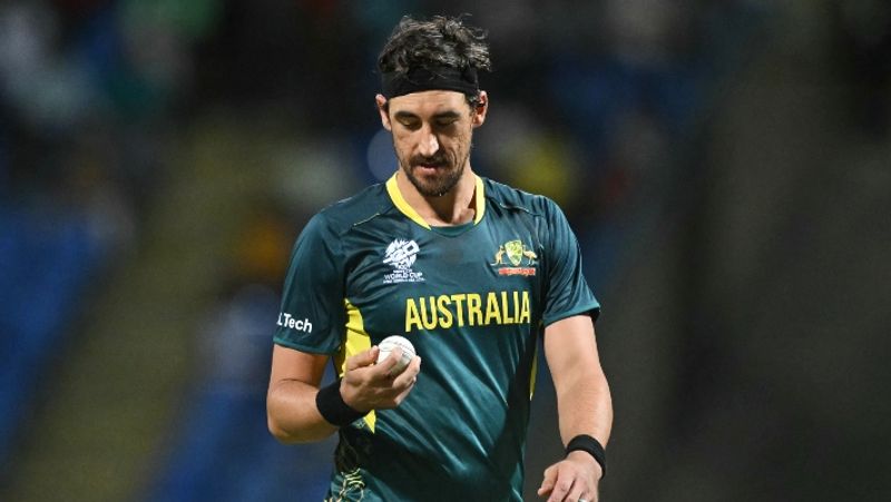 Australia Fast Bowler Mitchell Starc Conceded 29 Runs against Indian Skipper Rohit Sharma in Super 8, T20 World Cup 2024 Match at St Lucia rsk