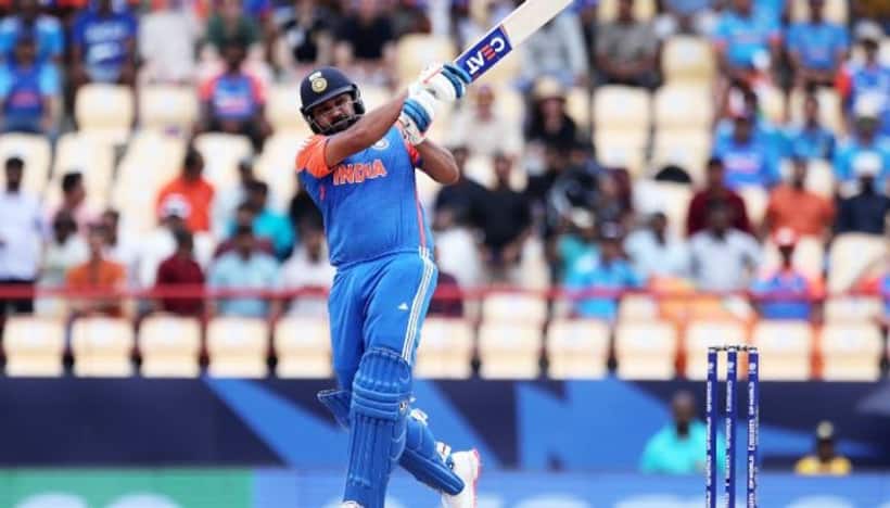 టీ20 ప్ర‌పంచ క‌ప్ లో ఫాస్టెస్ట్ హాఫ్ సెంచ‌రీ కొట్టిన రోహిత్ శ‌ర్మ‌.. రికార్డుల మోత మోగించాడు 