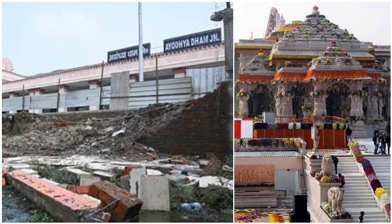 Ayodhya Ram temple roof leaking after heavy rainfall chief priest urges attention