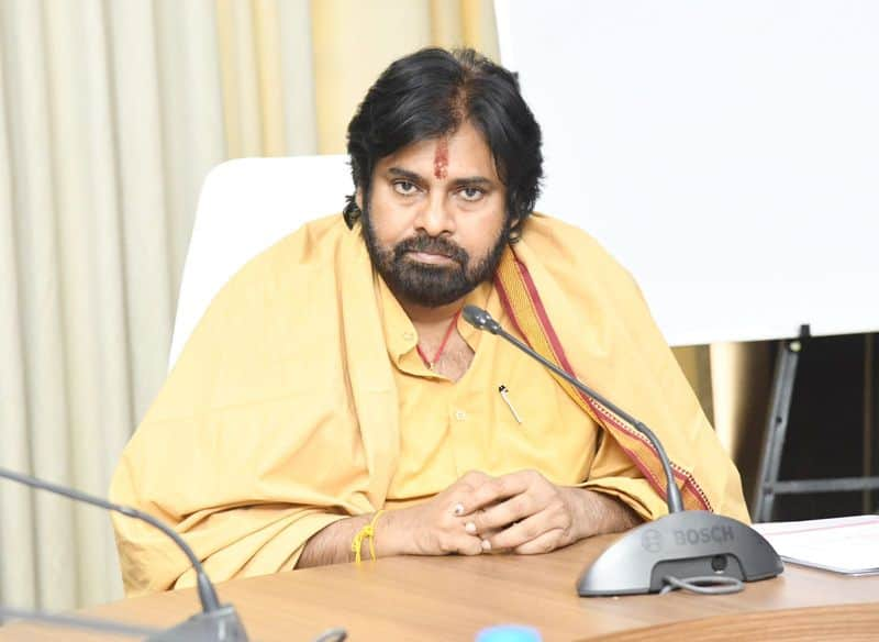 Deputy CM Pawan Kalyan In Varahi Deeksha GVR