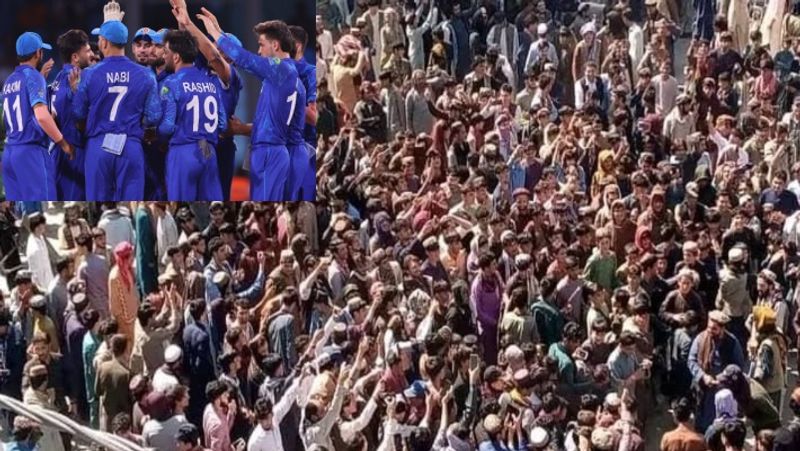 Fans and Peoples Celebrates Afghanistan Victory against Bangladesh in Super 8 match, T20 World Cup 2024 rsk