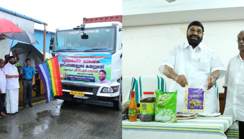 Kerala to America container with 12 tonnes of value added products including kappa, jackfruit, tea powder 