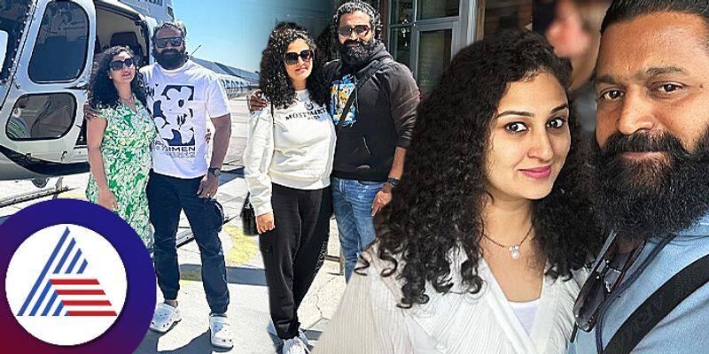 Pragathi Shetty remembers her good old travel days with husband Rishabh Shetty pav