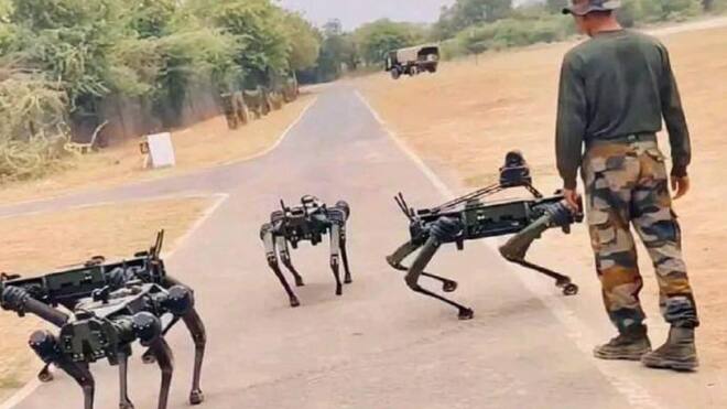 Indian Army Robot Dogs