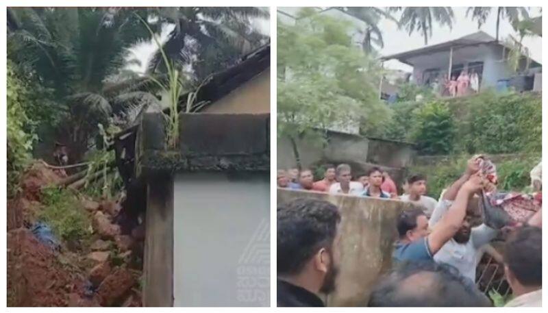 house Compound collosped four people died in Ullal nbn