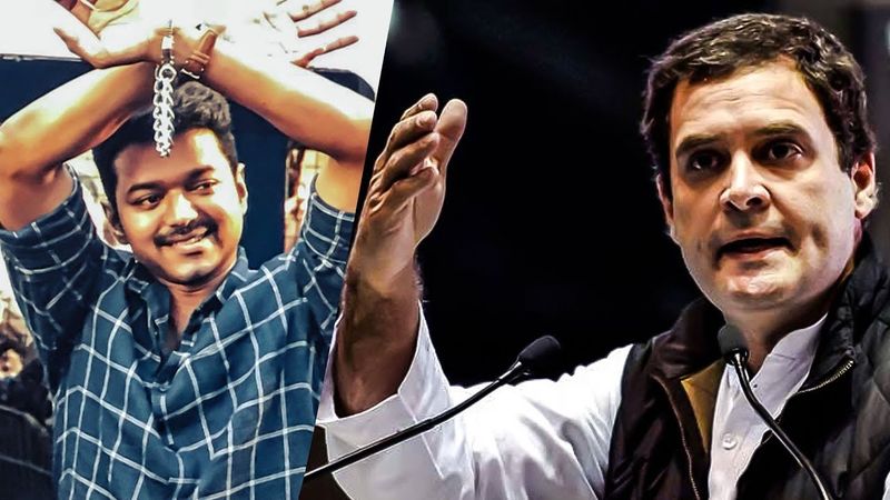 Vijay Wishes Rahul Gandhi for selected as opposition leader in lok sabha gan