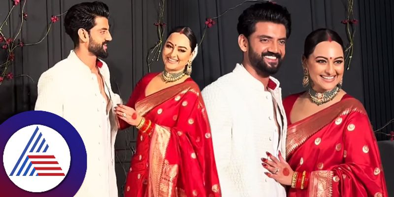 New bride to Zaheer Iqbal Sonakshi Sinha strongly object for flaunts sindoor suc 