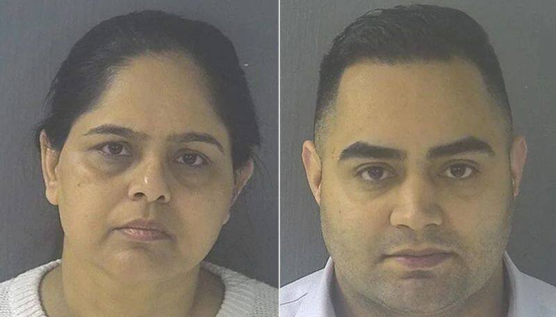 Indian  Couple Jailed For Forcing Cousin To Work At Petrol Pump in USA