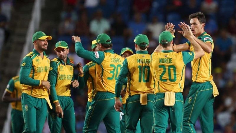 South Africa Beat Afghanistan by 9 Wickets Difference in first Semfinal and Entered into Final in T20 World Cup 2024 at Trinidad rsk