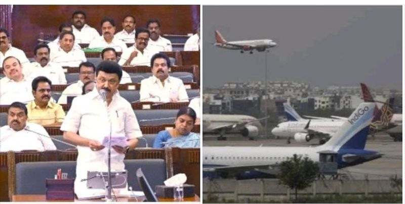 Chief Minister Stalin's announcement that an international airport will be set up in an area of 2 thousand acres in Hosur KAK