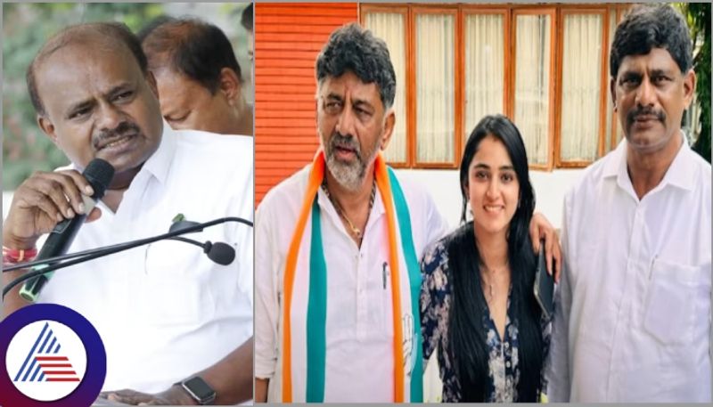 Deputy CM DK Shivakumar daughter Aishwarya hegde is contesting for Channapatna by election sat