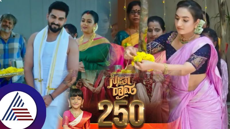 Seetharama serial completed 250 episodes celebrating wedding of seeta and Rama suc