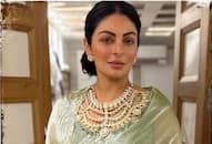 Neeru Bajwa latest saree design zkamn