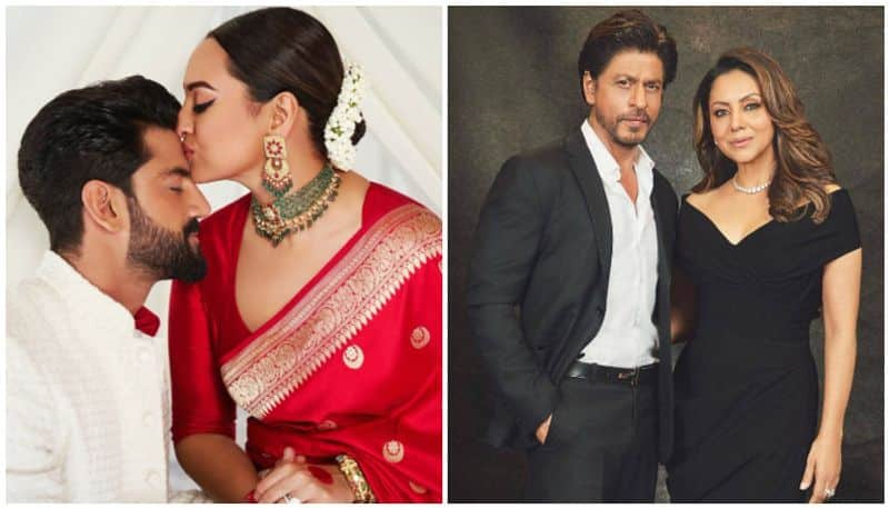 From Sonakshi Sinha-Zaheer Iqbal to Shah Rukh Khan-Gauri Khan: Top 7 Interfaith Bollywood Marriages RTM 