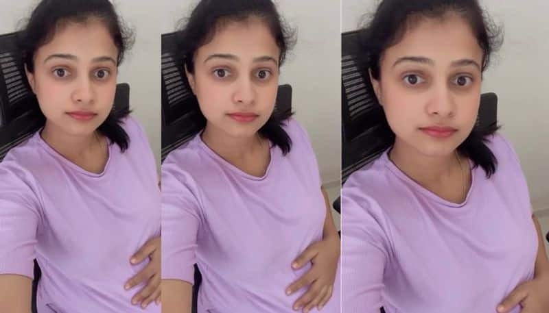 serial actress kavitha gowda shares baby bump clip mrq