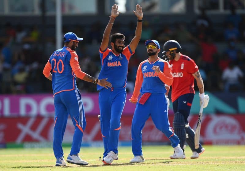 T20 World Cup 2024 : England is devastated by India's blow, Team India's super show in batting, bowling and fielding RMA