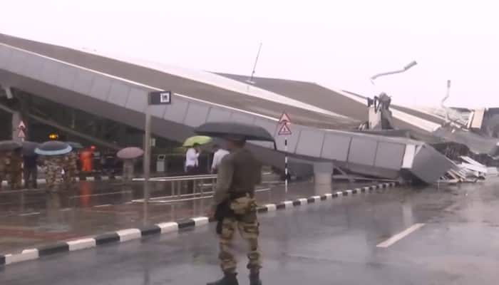 Terminal 1 of Delhi Airport has been suspended