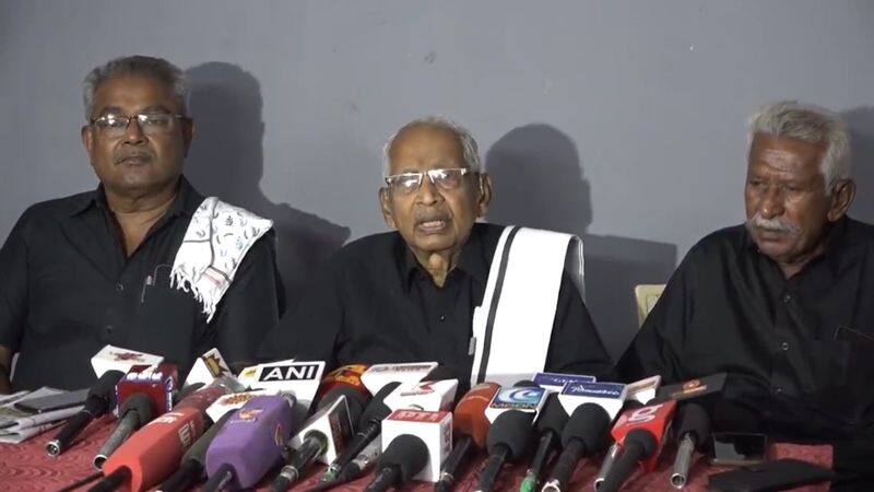 Veeramani criticizes that the opposition parties talking about the Kallakurichi issue to hide the defeat of the parliamentary elections vel