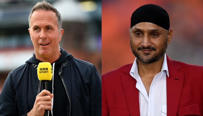 Both Teams played on the same venue, Harbhajan responds to Michael Vaughan's allegations