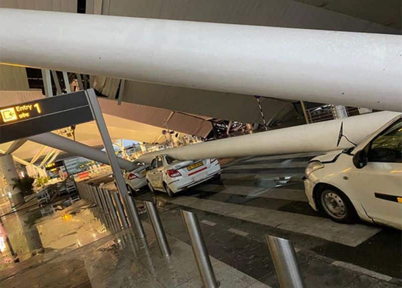 Terminal Collapsed at Delhi airport: Congress criticized, Union Minister Rammohan gave clarity GVR