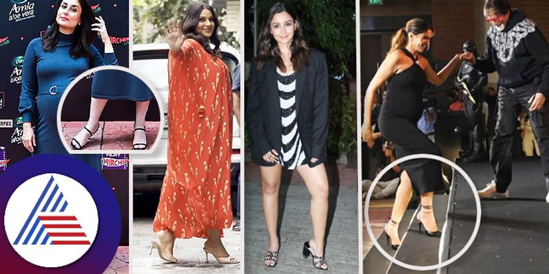 high heels with showing baby bump trending among bollywood actress fashion and lifestyle 