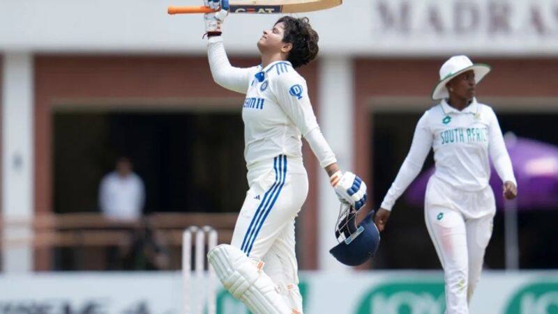 Shafali Verma becomes the first Indian Women Cricketer to Scores fastest Double Century in Womens Test Cricket History rsk