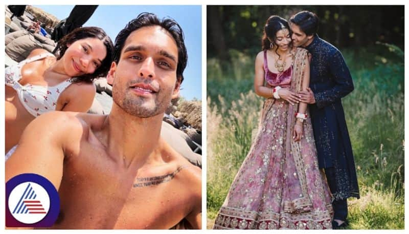 siddharth mallya shared honeymoon photos with wife Jasmine gow