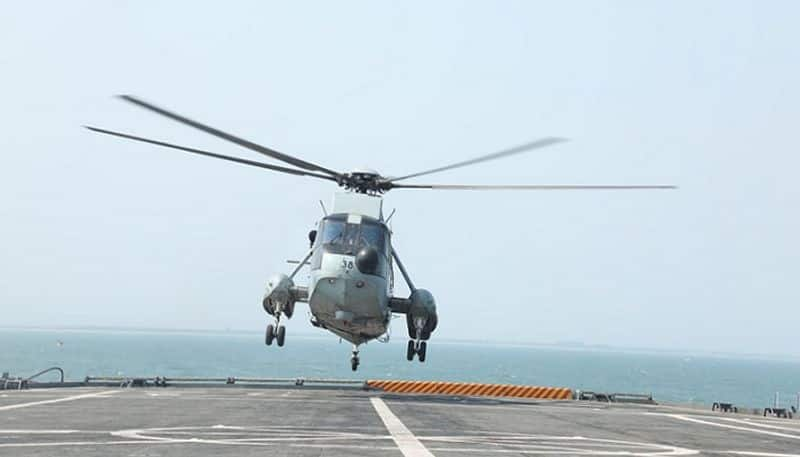 Indian Navy bids farewell to UH-3H helicopter after 17 years of service; check details AJR