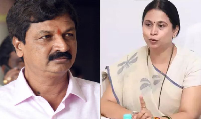 minister laxmi hebbalkar slams on mla ramesh jarkiholi at belagavi gvd