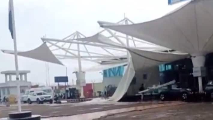 Rajkot Airport Roof Collapses Soon After Delhi Airport Central Order to Inspect All airport Stations in the Country akb