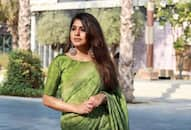 Meera Nandan latest stylish saree image zkamn