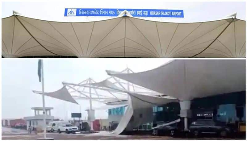 After Delhi Airport Canopy collapses at Rajkot Airport