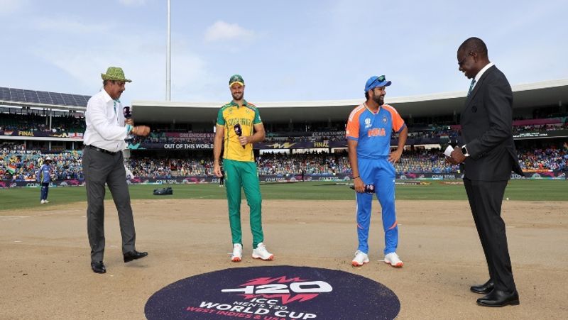 India Won the toss and Choose to Bat First against South Africa in T20 World Cup 2024 Final at Barbados rsk