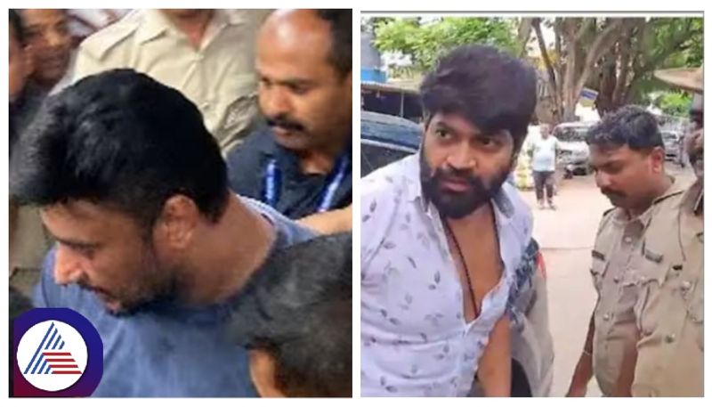 Kannada cinema celebrities are now started to visit actor darshan in jail one by one srb