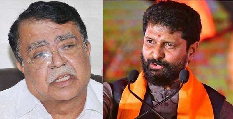 bjp mlc ct ravi slams on minister kn rajanna at bengaluru gvd