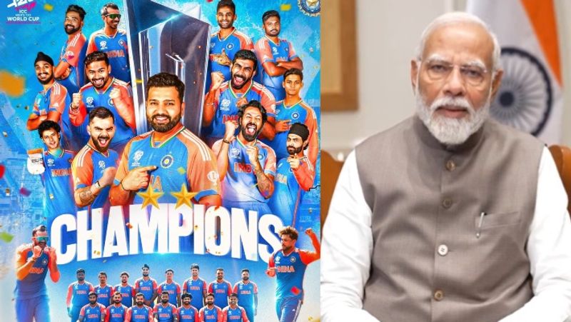 Celebrations from Delhi to Mumbai, Prime Minister Narendra Modi to extend a grand welcome to Rohit Sharma Team India RMA