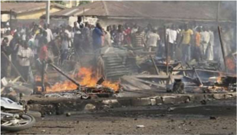 18 dead after female bomber suicide attack in Nigeria in wedding venue