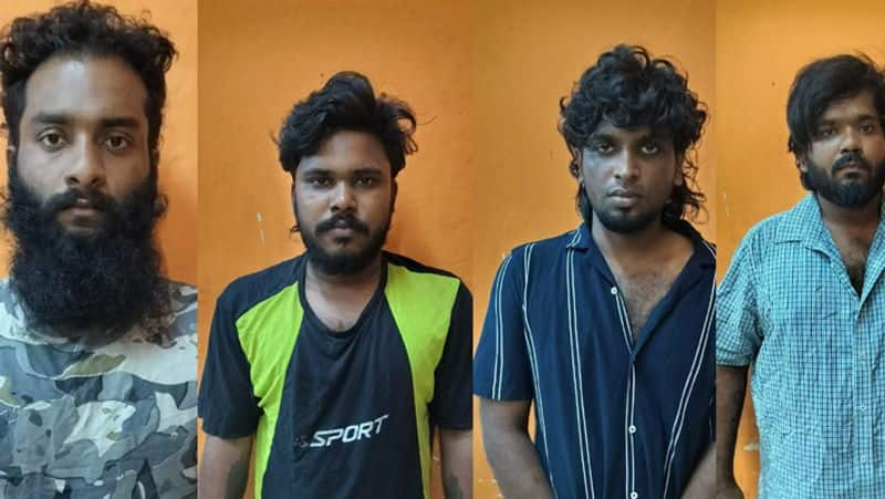 Selling drugs.. 4 people arrested in puducherry tvk