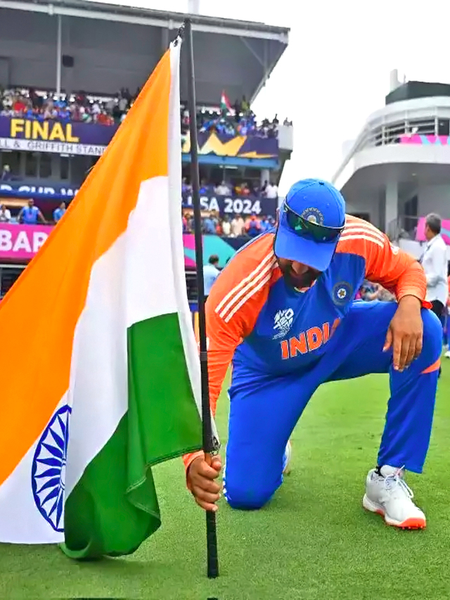 Rohit Sharma has been accused of disrespecting the national flag as his New Profile Picture makes Controversy rsk