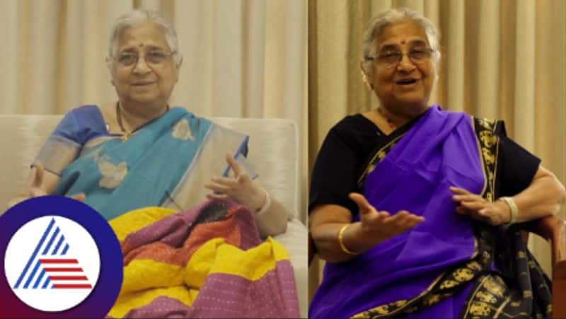 Sudha Murthy talks about varieties of sarees skr