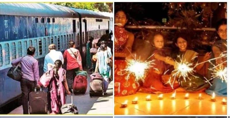 Booking for trains for homebound passengers has started for Diwali KAK