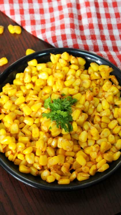 Boiled Masala Corn Recipe