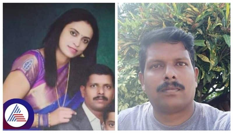 police constable stabbed and murdered his wife in Hassan SP office gow