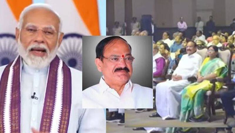 BJP leader Venkaiah Naidu could get any post During Atal Bihari Vajpayees tenure as PM but he didnt ask big post PM modi akb